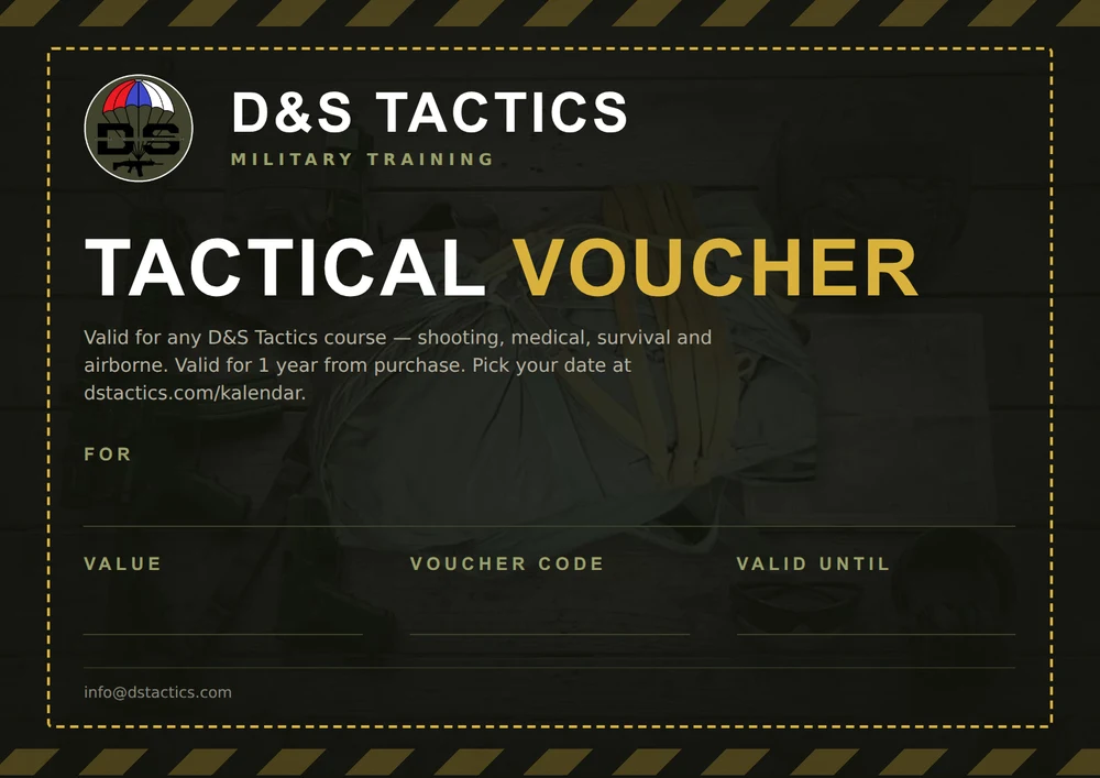 D&S Tactics tactical gift voucher